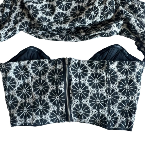 Bardot Broderie Off-Shoulder Top – Size Medium – Sexy & Stylish! - Picture 7 of 11